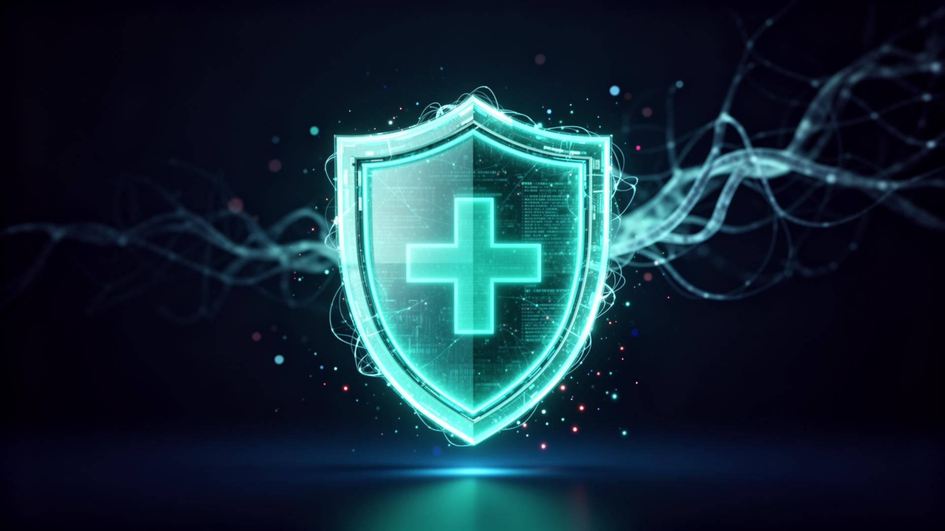 Cybersecurity shield protecting regulated data